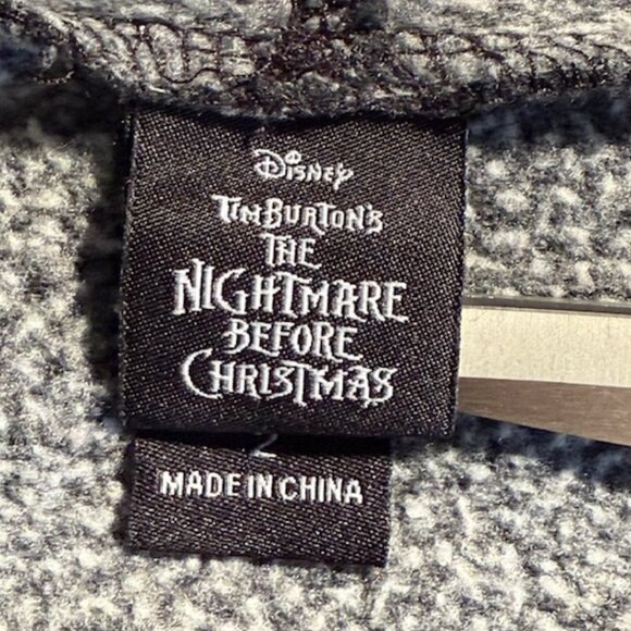 Torrid Disney The Nightmare Before Christmas Black Lace Up Hoodie Size 2X - Picture 8 of 11